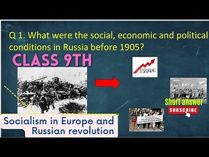class 9 history chapter 2 question answer /socialism in Europe and the Russian revolution qa #class9