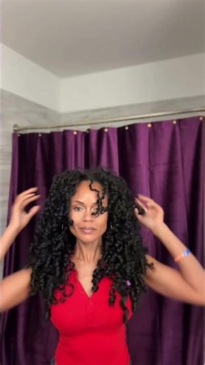 Day 2 Hair From Using The Doux Block Star