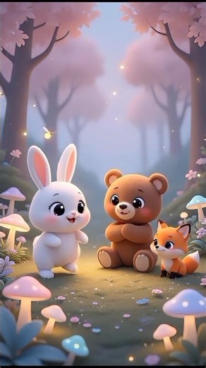 Cute Animal Sleepover 🐰🌙 | Kids Bedtime Story | ChoCho TV#animation#nurseryrhymes