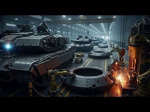 Inside the Military Tank Factory – How They Build the $1 Billion War Machine (Full Process)