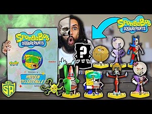 Opening A FULL CASE OF SPONGEBOB SQUAREPANTS DISSECTIBLES Mystery Figures!! (CRYSTAL FIGURE PULLED!)