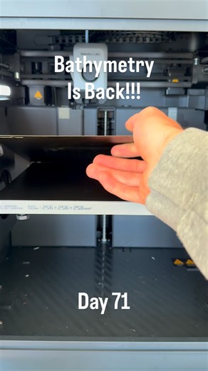 WhatsManufacturing on Instagram: "Day 71 and bathymetry is back!!!"