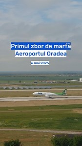 8.2K reactions · 837 shares | Premieră în România! A aterizat primul avion cargo la Aeroportul Oradea, singurul aeroport din România cu un terminal de mărfuri conectat direct la pistă și la platformă. Investițiile realizate de Consiliul Județean Bihor la Aeroportul Oradea își arată roadele. #BihorDezvoltat | Mircea Mălan | Facebook