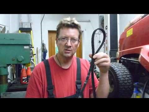 What to look out for when installing a timing belt on lawn tractors