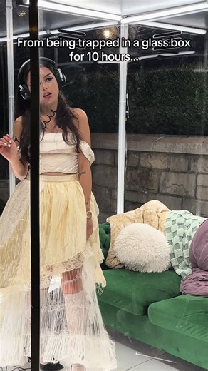 Say what you will but she’s a WINNER 🏆 @lexagates #lexagates #newyork #nyc #glassbox #hamsterwheel