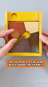 575K views · 4K reactions | Can you place a circular block inside the frame? Follow for more videos #Informative #fypシ゚viralシ #trendingreels #informationtechnology #information #trend #viralreelsfb #reels #tiktok #informational #FYI #viralshorts2024 #tagalog #pinoy #factsyoudidntknow #puzzle #puzzlechallenge | Movie For You | Facebook