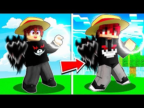 Como Seria o Blox Fruits no Minecraft?