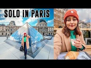 PARIS TRAVEL VLOG (Ep 3) 🇫🇷 | Exploring The Louvre, Champs Elysees, & Eiffel Tower! #KikiInParis