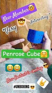 I got a new Penrose Cube🤩