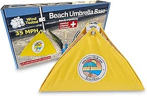 BEACHBUB Ultra Beach Umbrella Base (Compliant with the ASTM F3681-24 Beach Umbrella Safety Standard).