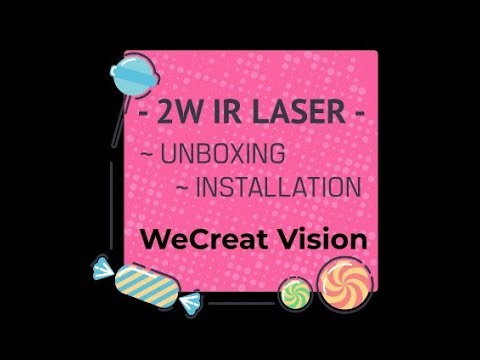 2 Watt IR Laser - #wecreat laser