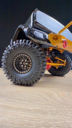 Better Looking Wheels and Tires 🛞. #rc #automobile #4x4 #rccar #rcoffoad #upgrade