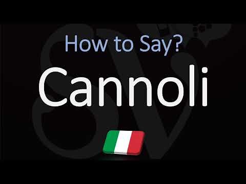 How to Pronounce Cannoli? (CORRECTLY)