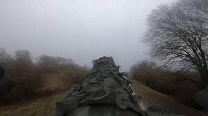 #FightDragoonFriday | Soldiers, assigned to the 4th Squadron, 2d Cavalry Regiment, participate in the #2CR Army v. Navy commercial utilizing mobile gun systems and anti-tank guided missiles on Stryker vehicle variants. Tomorrow, be sure to tune into the Army v. Navy football game on Saturday, December 12 at 3 p.m. eastern time broadcasting on CBS and AFN stations! 🏈 (🎥 by Staff Sgt. William Rawlins) | 2d Cavalry Regiment