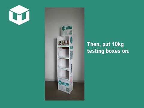 WOW Display | Easy Assemble POP Up Cardboard Display Stand