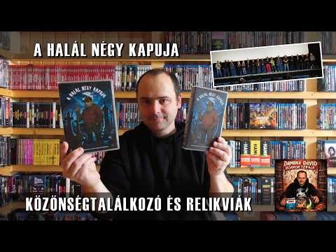 A halál négy kapuja közönségtalálkozó, DVD, VHS, CD és relikviák