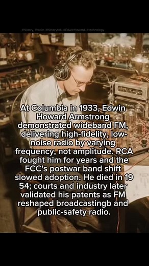 The Impact of Edwin Howard Armstrong on FM Radio