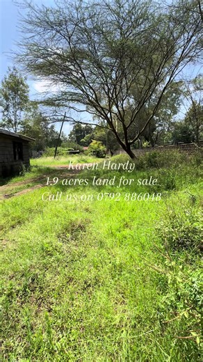 1.9 Acres of Prime Land for Sale in Karen