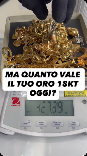 Il prezzo dell’oro 18kt nelle ultime settimane è salito di tanto, ma sta anche oscillando. In questo video vi andiamo a rispondere ad una delle domande più frequenti: “Ma quanto vale l’oro 18kt?”. Ci teniamo a dire, che la nostra quotazione è decisamente tra le più alte in Italia. Hai dell’oro 18kt da vendere? Vieni da MVS Gioielli in Via Appia Nuova 211/e! #comprooro #oro #carabinieri #gioielleria #roma #comprooro #compro #oro #rolex #tiffany #bvlgari #cartier #cartierbracelet #jewelry #jewels 
