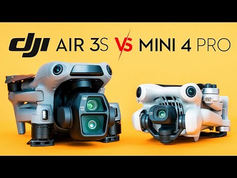 DJI Air 3S vs Mini 4 Pro: is BIGGER actually BETTER?