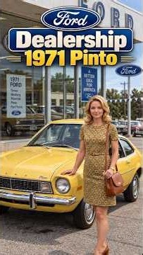 Ford Dealership 1971 Pinto
