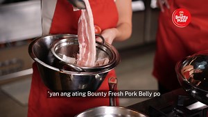 5.1K reactions · 126 shares | Ready na ba kayo for another episode ng The Bounty Plate? ️ Samahan sina Papa Bear Benjie Paras at Chariz Solomon as they cook a yummy Binagoongan recipe using Bounty Fresh Pork Belly made from 100% premium quality meat!  Basta Baon, Bounty Fresh Bounty Fresh is #TheOneYouDeserve | Bounty Fresh | Facebook