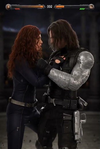 “Winter Soldier vs. Black Widow: Mortal Kombat.”😄 😁