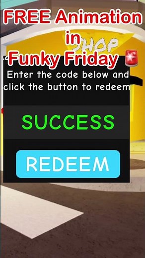 Free Animation!! 🤩- #shorts #funkyfriday #roblox