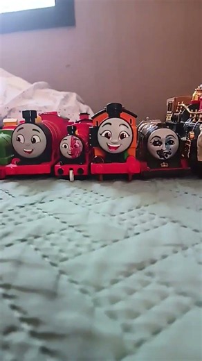 all of my 15 engines. push along motorized and more #thomasandfriends #thomasthetankengine