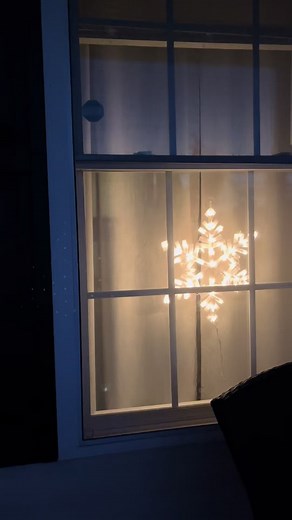 Light up the entire house with these $5 Christmas window lights from Walmart ❄️#christmas #walmart #lights #christmaslights #outdoor #window #budget #easy