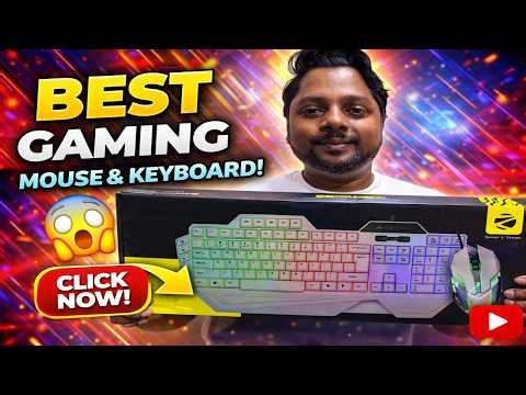 Budget Gaming Combo Under ₹1000? 🔥 Zebronics Keyboard & Mouse Review