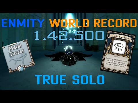 Heart Of Enmity True Solo World Record | Deepwoken PvE
