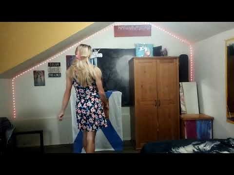 CD crossdresser Vanessa..summer floral print dress