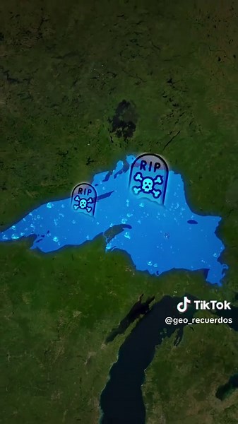¿Qué tan grande es el Lago Superior en Estados Unidos?