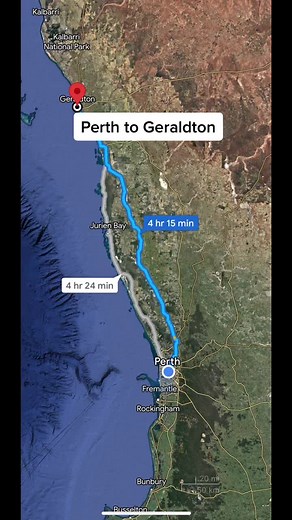 Perth to Geraldton Road Trip Adventure