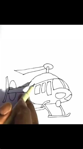How to Draw a Helicopter 🚁 #Shorts #youtubeshorts #ytshorts #yt #helicopter #helicopterdrawing