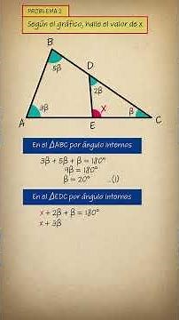 Learn how to use the Interior Angles Theorem in a triangle: Guide to solving exercises #triangles