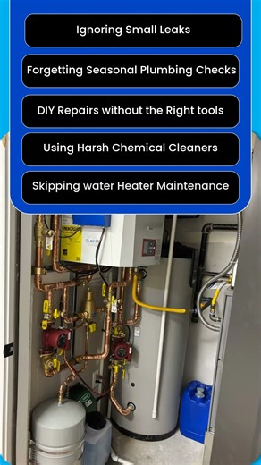 5 Plumbing Mistakes Homeowners Should Avoid #shorts