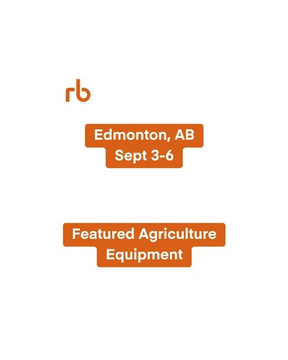 80 reactions | Upgrade your ag fleet at our Edmonton auction event...