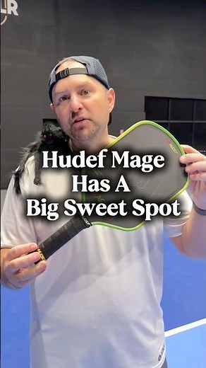 Hudef Mage Pickleball Paddle has a big sweet spot #pickleballpaddle