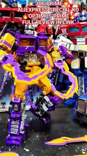 AliExpress special KO Optimus Prime and Ultra Magnus #optimus Prime #transformers #aliexpress