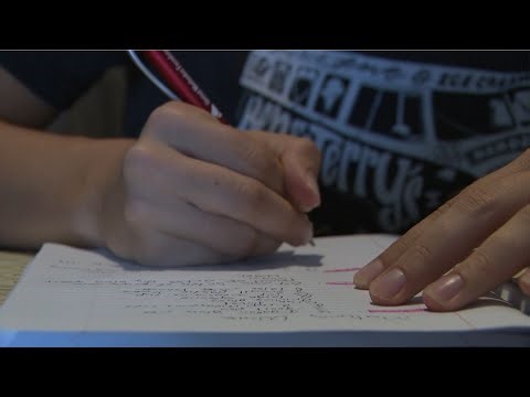 ASMR Writing Sounds (no talking) (natural sounds)