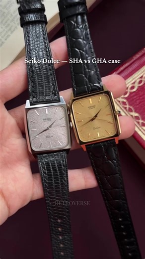 Rare Seiko Dolce Tanks Now Available