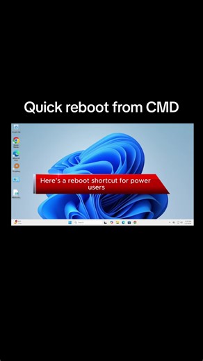 Quick Reboot Command for Power Users
