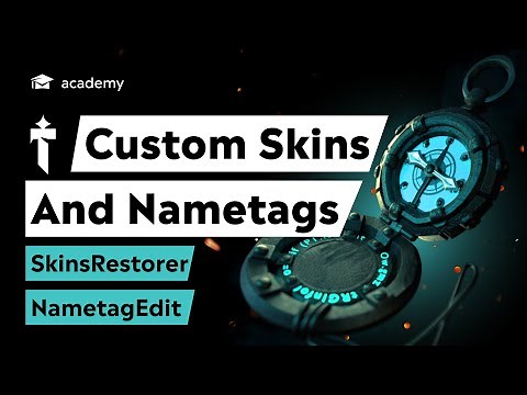 Minecraft - How To Offer Custom Name Tags And Skins