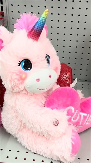 Homers Best animated Singing Unicorn with Heart Plush #shorts #shortsfeed #shortsviral #valentines