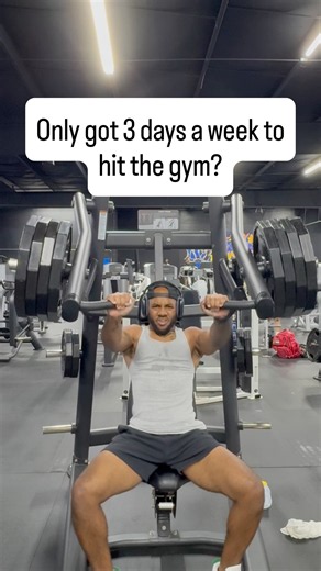 The BEST 3-Day Workout Split to Build Muscle & Lose Fat (Push Pull Legs)