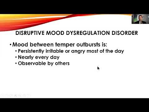 Disruptive Mood Dysregulation Disorder & Childhood Bipolar Disorder