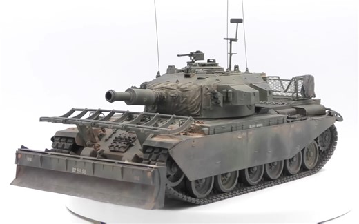 AFV Club 1/35 Centurion Mk.5 AVRE AF35395 百夫长 MK.5 工兵装甲车制作视频