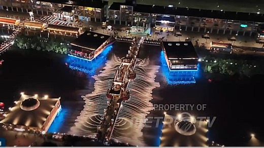 Water Fountain Batavia PIK Dibuka Untuk Umum Gratis